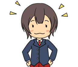 I high school girls ! sticker #190465