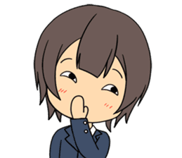 I high school girls ! sticker #190468