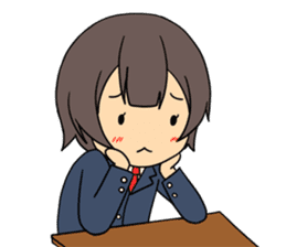 I high school girls ! sticker #190470