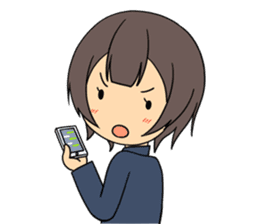 I high school girls ! sticker #190472