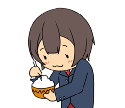 I high school girls ! sticker #190476