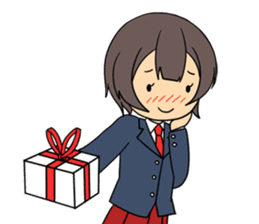 I high school girls ! sticker #190480