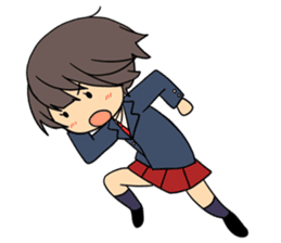 I high school girls ! sticker #190484