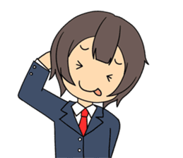 I high school girls ! sticker #190491