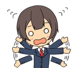 I high school girls ! sticker #190493