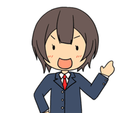 I high school girls ! sticker #190496