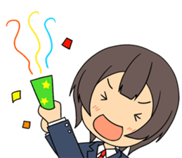 I high school girls ! sticker #190500