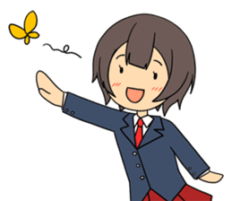 I high school girls ! sticker #190502