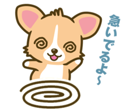 welsh corgi sticker #190628