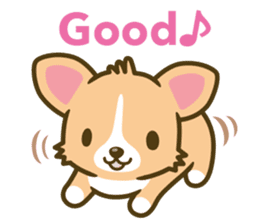 welsh corgi sticker #190634