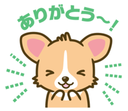 welsh corgi sticker #190635