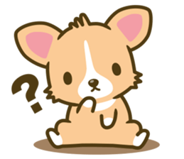 welsh corgi sticker #190641