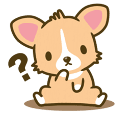 welsh corgi sticker #190641