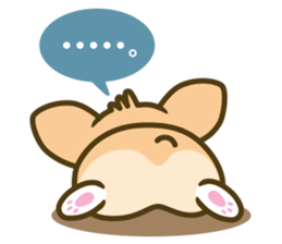 welsh corgi sticker #190642