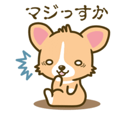 welsh corgi sticker #190643