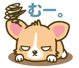welsh corgi sticker #190656