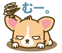 welsh corgi sticker #190656