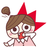 imoimo-girl<office Ver.> sticker #191871