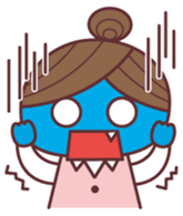 imoimo-girl<office Ver.> sticker #191890