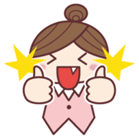 imoimo-girl<office Ver.> sticker #191893