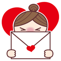 imoimo-girl<office Ver.> sticker #191899