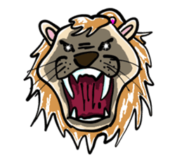 samu-lion sticker #191961