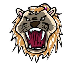 samu-lion sticker #191961