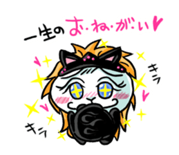 nekomimikamen and samurai kappa sticker #191993