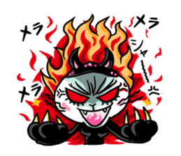 nekomimikamen and samurai kappa sticker #192000