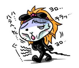 nekomimikamen and samurai kappa sticker #192001