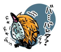 nekomimikamen and samurai kappa sticker #192011