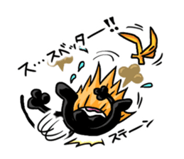 nekomimikamen and samurai kappa sticker #192014