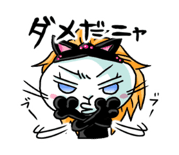 nekomimikamen and samurai kappa sticker #192020