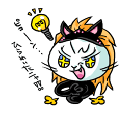 nekomimikamen and samurai kappa sticker #192023