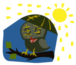 Wao!!Happy Skeleton sticker #192099