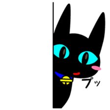 Black Cat Yu-korin sticker #192112