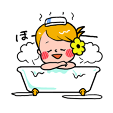 Hannah & her cat sticker #192328