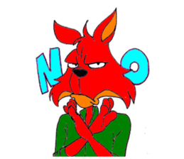 Wolf the Humphry sticker #192711