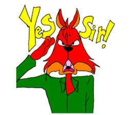 Wolf the Humphry sticker #192714