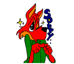 Wolf the Humphry sticker #192718