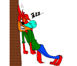 Wolf the Humphry sticker #192725