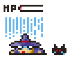 Witch girl sticker #193027