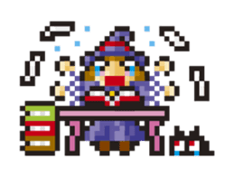 Witch girl sticker #193029