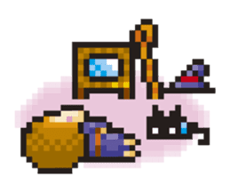 Witch girl sticker #193030