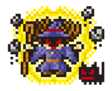 Witch girl sticker #193034