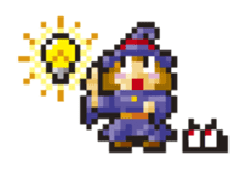 Witch girl sticker #193038