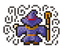 Witch girl sticker #193040