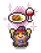 Witch girl sticker #193051