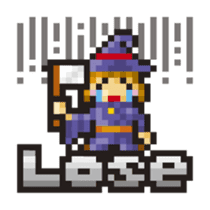 Witch girl sticker #193058