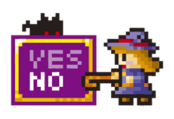 Witch girl sticker #193060